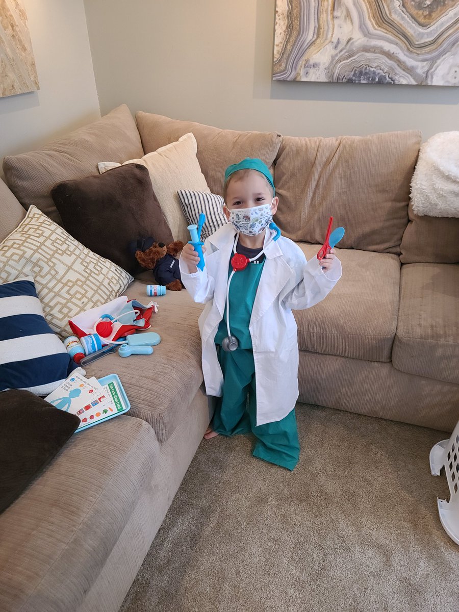 Dr. Gupta's young Apprentice Andrew wants to Vaccinate.  Send us more Vaccine.