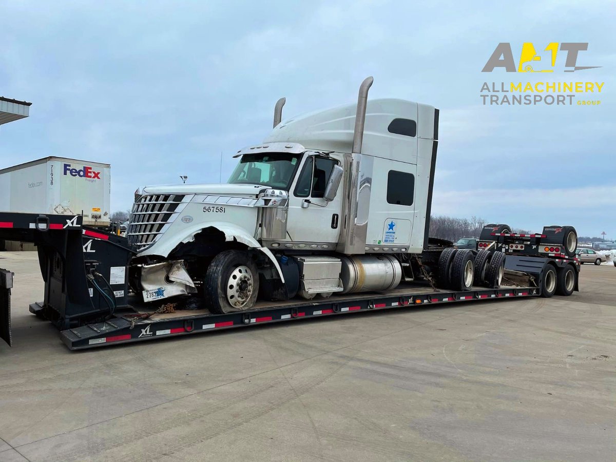 Ready to be delivered. 

This Tall sleeper is being picked up in Fremont OH, to be delivered at Dorr MI

#truckdriver #heavyhauling #transportation #hauling #heavymachinery #heavyequipment #move #machinery #trucking #oversizeload #heavyhaul #trucks