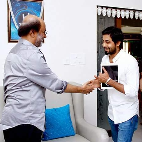 RBSIRAJINI's tweet photo. Thalaivar Superstar @rajinikanth &amp; Actor/Social worker @Aariarujunan 

@vijaytelevision @Aariarjuna @AariArjunan @AariArjunan @DIWAHARPANDIAN @BiggBoss https://t.co/3J0Kbs3VaG