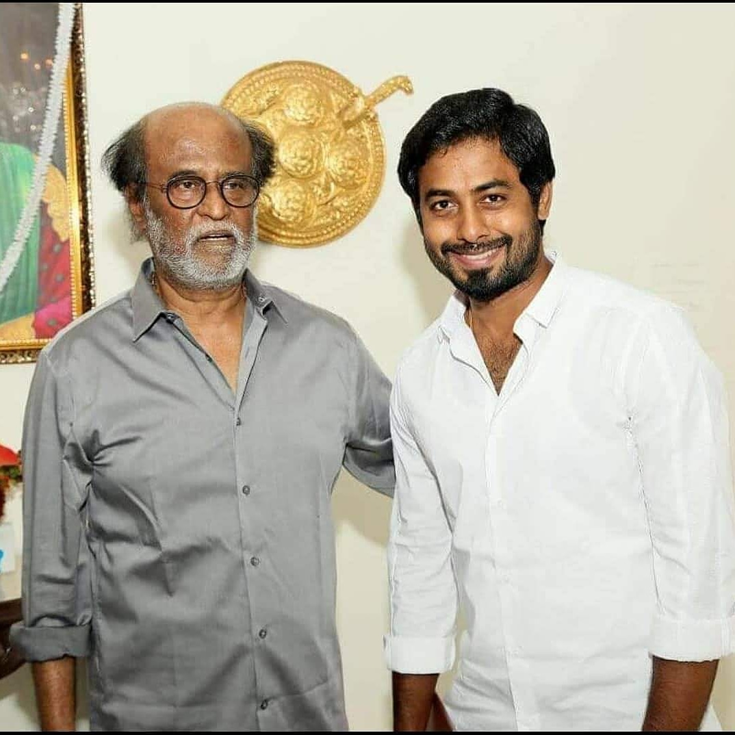 RBSIRAJINI's tweet photo. Thalaivar Superstar @rajinikanth &amp; Actor/Social worker @Aariarujunan 

@vijaytelevision @Aariarjuna @AariArjunan @AariArjunan @DIWAHARPANDIAN @BiggBoss https://t.co/3J0Kbs3VaG