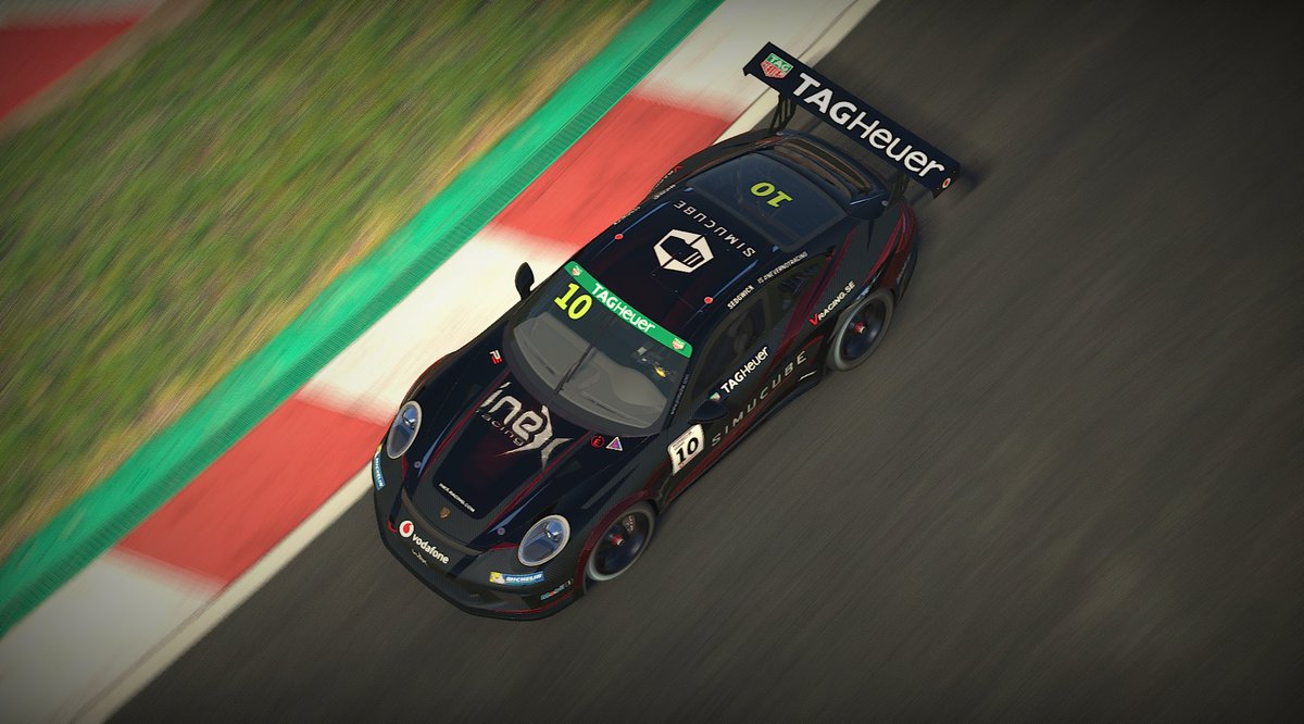 Round 2 of #PESC today from the ever-tricky Barcelona. Hoping for a bit better luck in the Feature Race today. 

Catch the action from 1900GMT @ youtu.be/vKaY4lf0kfM

#NeverNotRacing
<a href="/PorscheRaces/">Porsche Motorsport</a> 

<a href="/ineXRacing/">ineX Racing</a> 
<a href="/Simucube/">SIMUCUBE</a> 
<a href="/VRacing_Sweden/">V-Racing</a>