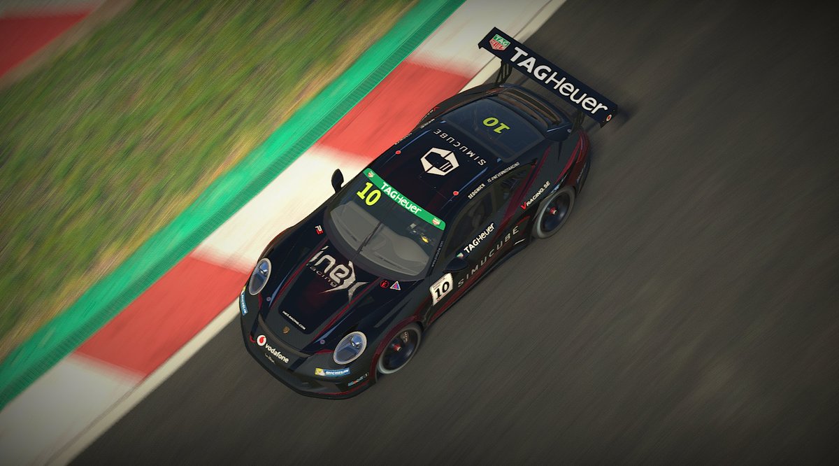 Round 2 of #PESC today from the ever-tricky Barcelona. Hoping for a bit better luck in the Feature Race today. Catch the action from 1900GMT @ youtu.be/vKaY4lf0kfM #NeverNotRacing @PorscheRaces @ineXRacing @Simucube @VRacing_Sweden