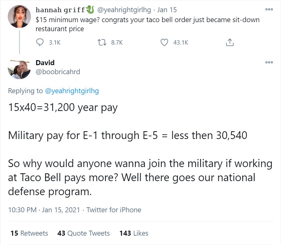 These two arguments that were made about the $15 minimum wage are both spectacularly wrong. There are plenty of arguments that can be made against raising the minimum wage, and I'll make them later. But first, I want to explain why these two arguments are wrong first.