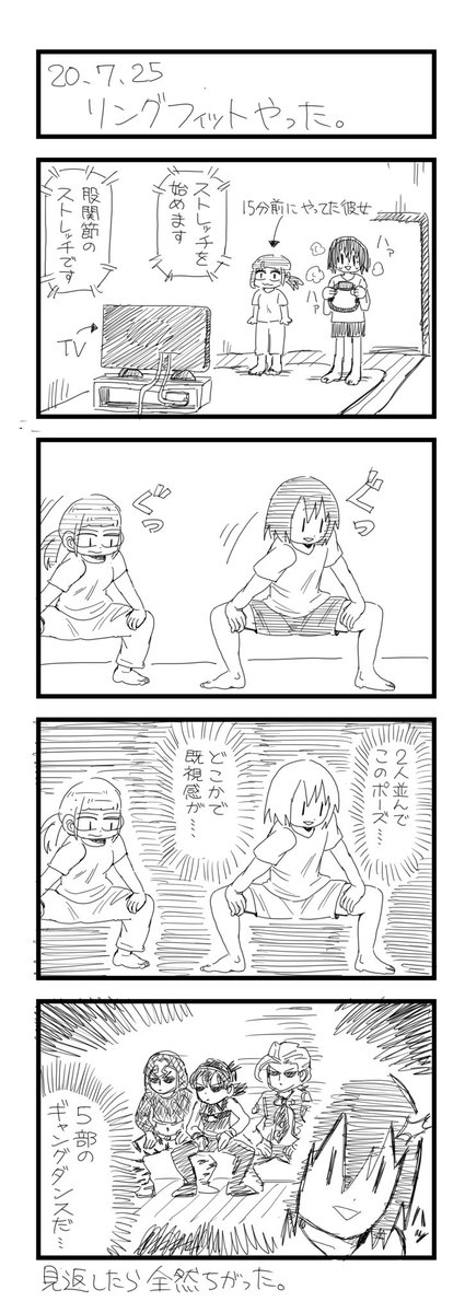 過去の彼女漫画シリーズです。 