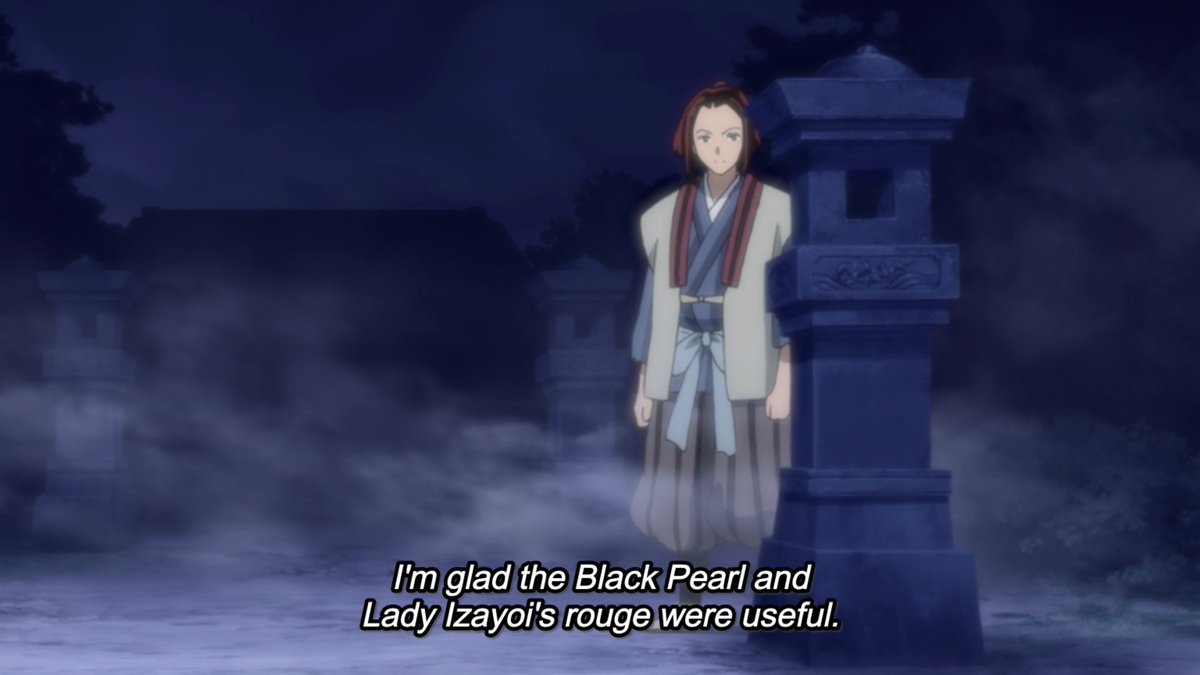 So, for the next 14-15 years, InuYasha and Kagome are essentially grave watchers.Have to wonder if they had any more kids during that time.  #YashaHime