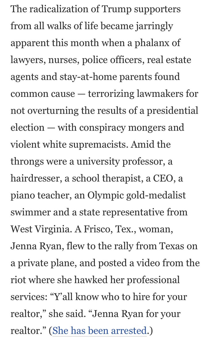 brianstelter's tweet photo. "The radicalization of Trump supporters from all walks of life became jarringly apparent this month..." https://t.co/1jEl1g1Fb7 https://t.co/eiacWhiXIM