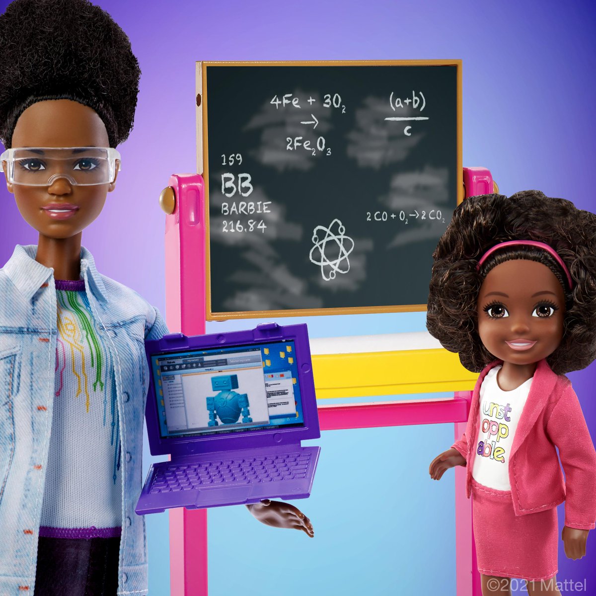 The future is theirs. 👩🏾‍💻💡 #Barbie is honored to partner with @BlackGirlsCODE – a non-profit that brings tech education to young girls of color. Together, we can continue to break down barriers for girls, and inspire the next generation of #STEAM leaders.