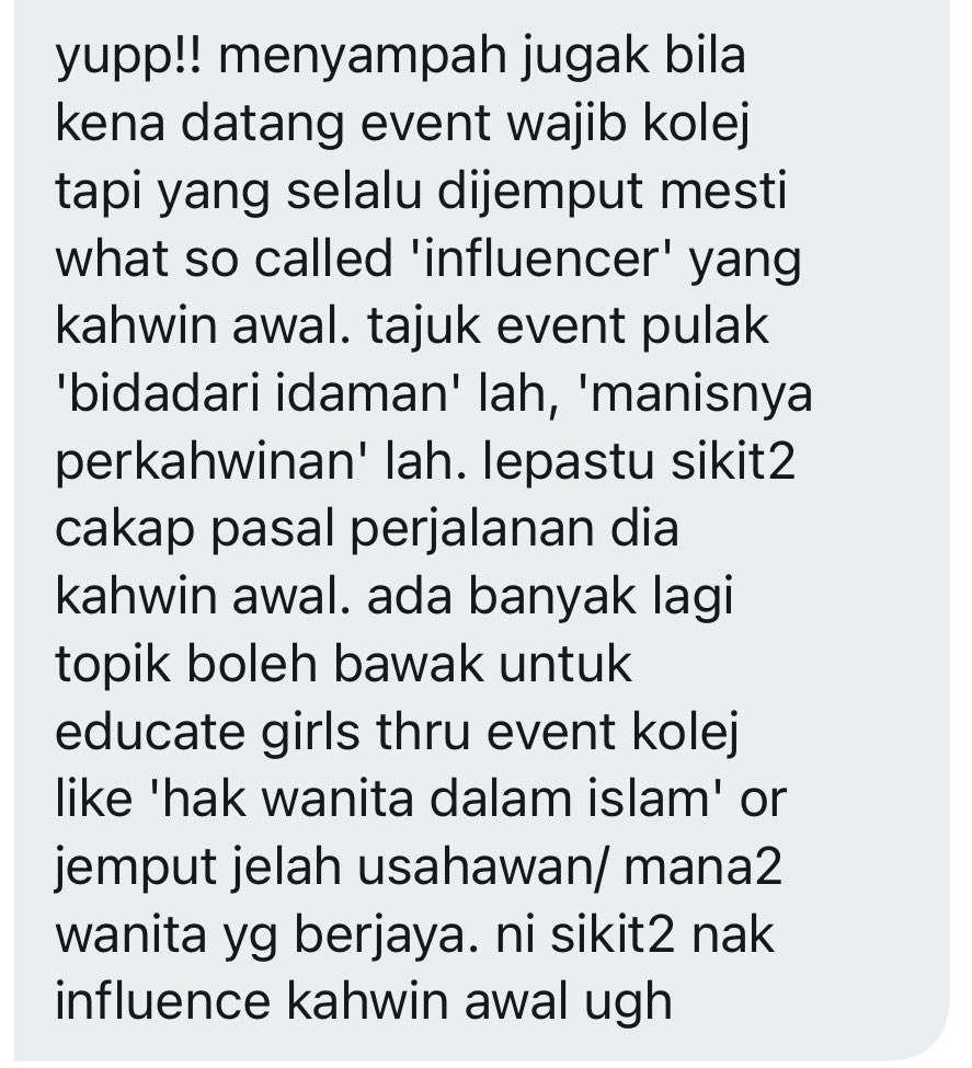 Kes 3. Dah ada anak tapi kemudian nak cerai sebab tak suka komitmen sebab stress. Lebih senang hidup bujang. Habis, anak kau tinggal mcm tu je?
