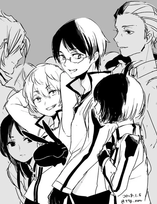 最近全然描けてないけどワは私をオタクに引きずり戻してくれた作品でほんとな…大好きなんだ… 