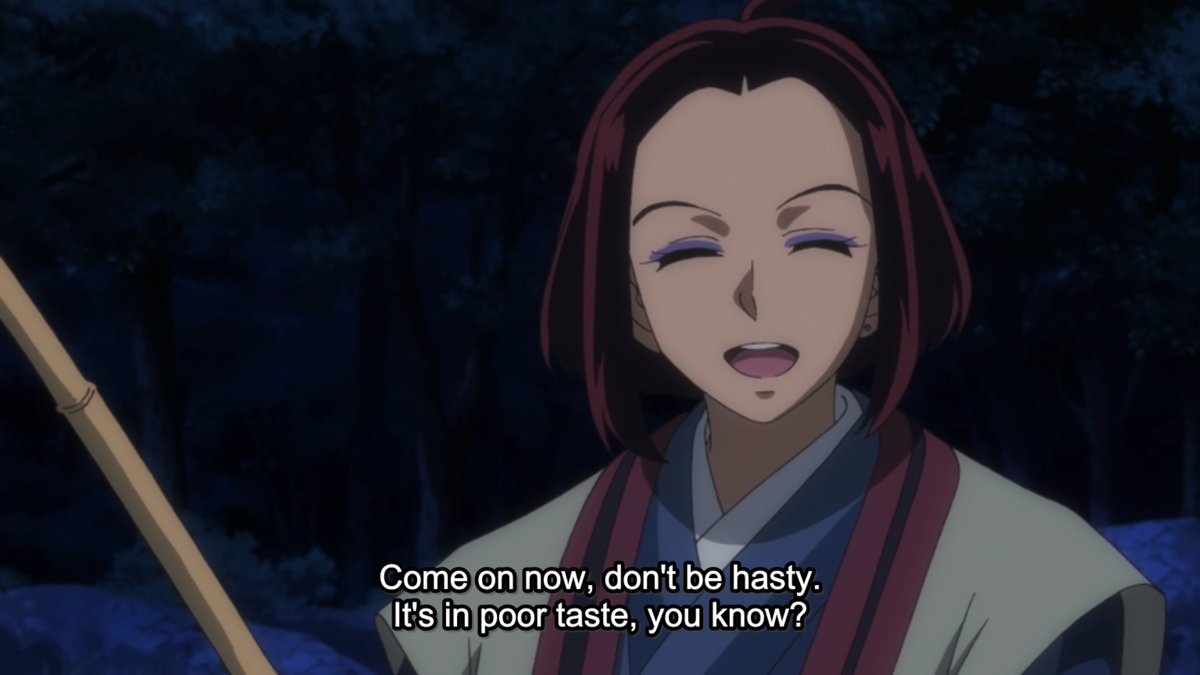 Anyway, that was the whole backstory as told by Riku, though we still don't know how Rin became comatose and wound up inside the Tree of Ages.Perhaps that will be answered before the series is over in a few weeks.  #YashaHime