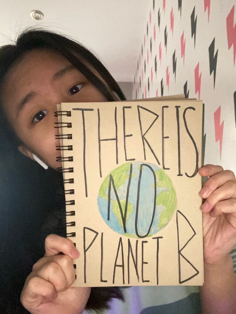 fffdelaware's tweet photo. Virtual school strike week 3, more pictures below #FridaysForFuture #fightfor1point5 #schoolstrike4climate #fffdigital https://t.co/1uNolEltRB