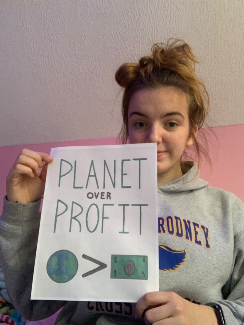 fffdelaware's tweet photo. Virtual school strike week 3, more pictures below #FridaysForFuture #fightfor1point5 #schoolstrike4climate #fffdigital https://t.co/1uNolEltRB
