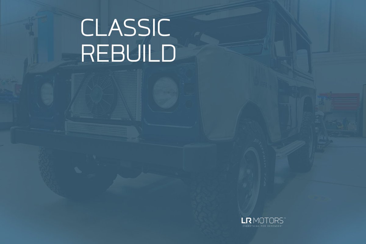LR Classic; giving vehicles of bygone times a new lease of life for their many years ahead.

#recreateyourdefender #landrover #landroverdefender #yorkshire #lrcustomworks #manufacturing #custommade #modifiedcars #lifestyle #photography #photooftheday #adventure #4x4 #expedition