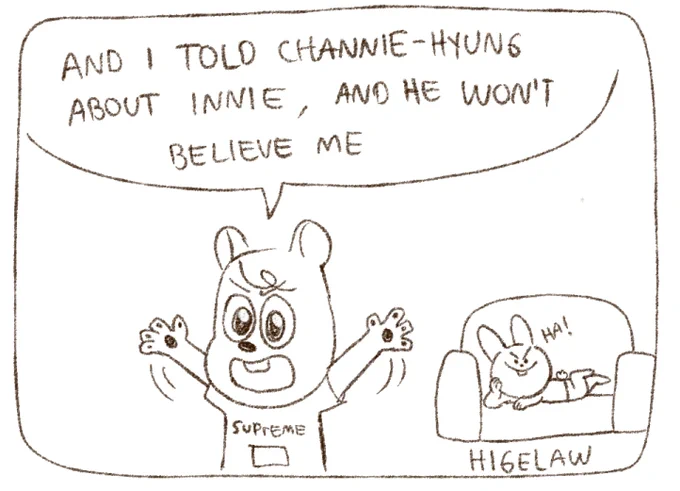 The oven incident, part 3

don't worry they're just gonna... talk

#jisung #han #jeongin #innie #leeknow #skzoo #skzoofanart #skz #straykids #straykidsfanart @Stray_Kids 