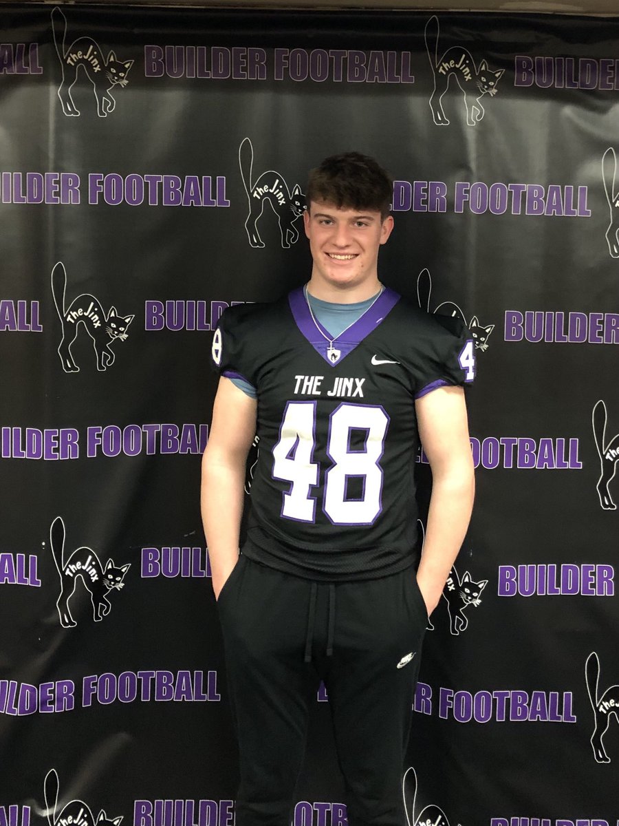 Thank you ⁦<a href="/CoachGriffSC/">Brad Griffin</a>⁩ and ⁦<a href="/CoachKapustka/">Donald Kapustka</a>⁩ for having me up to visit ⁦<a href="/BuilderFootball/">SC Builder Football</a>⁩. Appreciate your time and hospitality, everything was first class. #BrickByBrick #55 ⁦<a href="/bbasil01/">Brian Basil</a>⁩ ⁦<a href="/JagFootball/">Flower Mound Jaguar Football</a>⁩ ⁦<a href="/JagFBRecruits/">Flower Mound Jaguar FB Recruiting</a>⁩