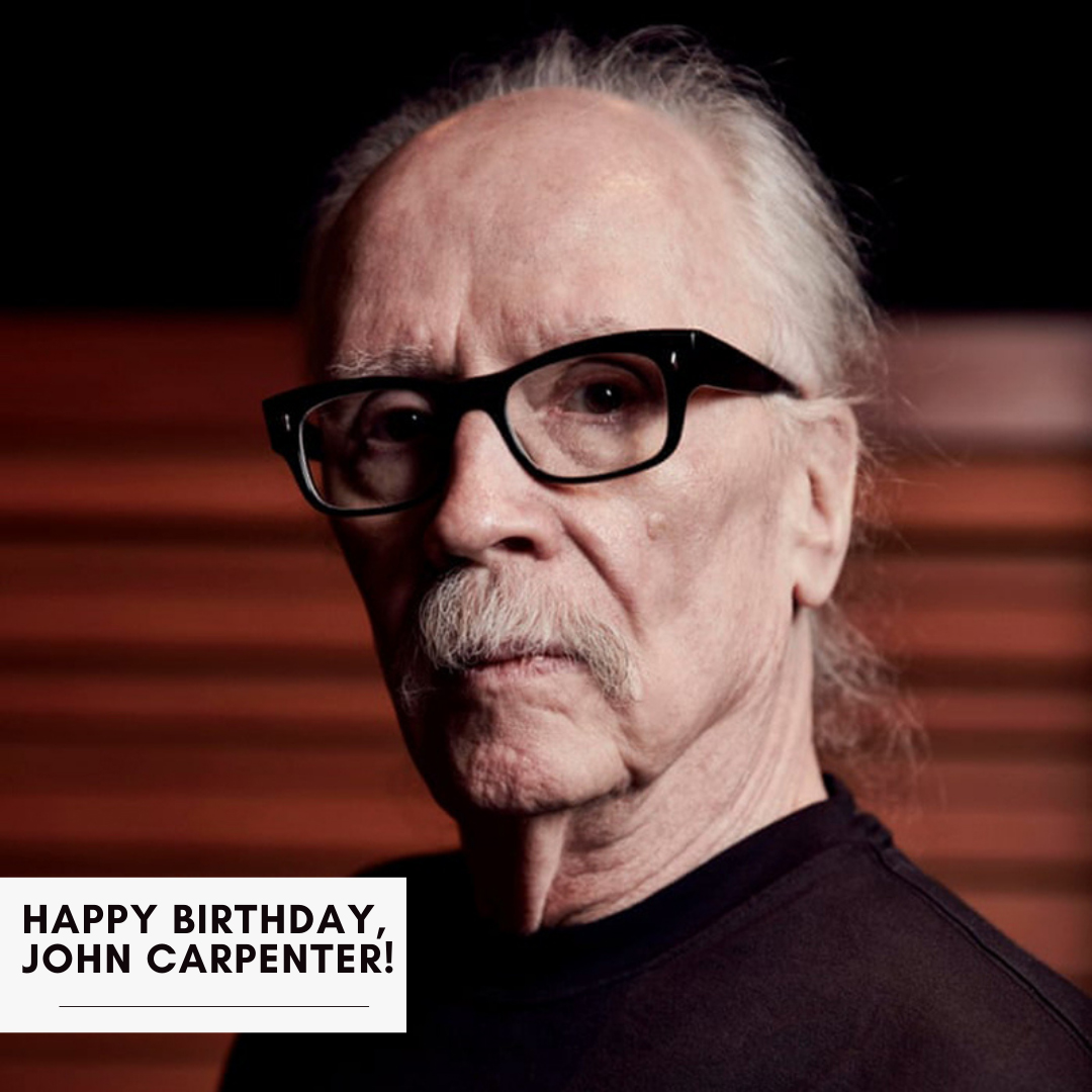 blumhouse's tweet image. Happy birthday to the master of fright, @TheHorrorMaster himself, John Carpenter!!