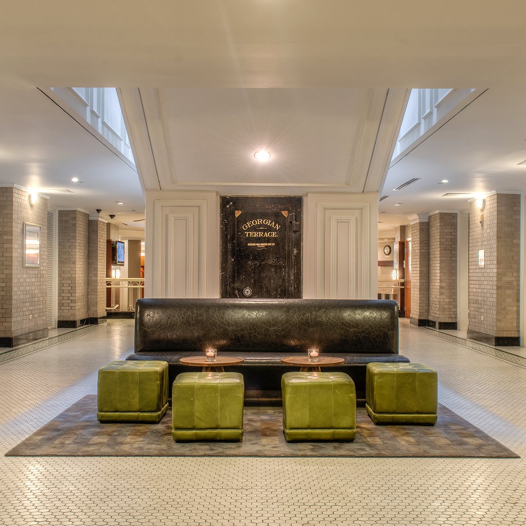 There are so many intricate and historical nooks to explore during your stay. The vault under the stairs is just one of the exciting secrets you'll discover.  #VisitAtlanta