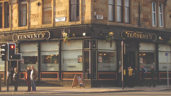 Pubs I Miss#18 Tennent's, GlasgowSitting at a prime location on Byres Road, Tennent's is a no nonsense boozer in the midst of studentland. Pub grub, a barrage of ales on tap, multiple screens showing all the games and Neil Lennon playing the puggy. What more do you want?