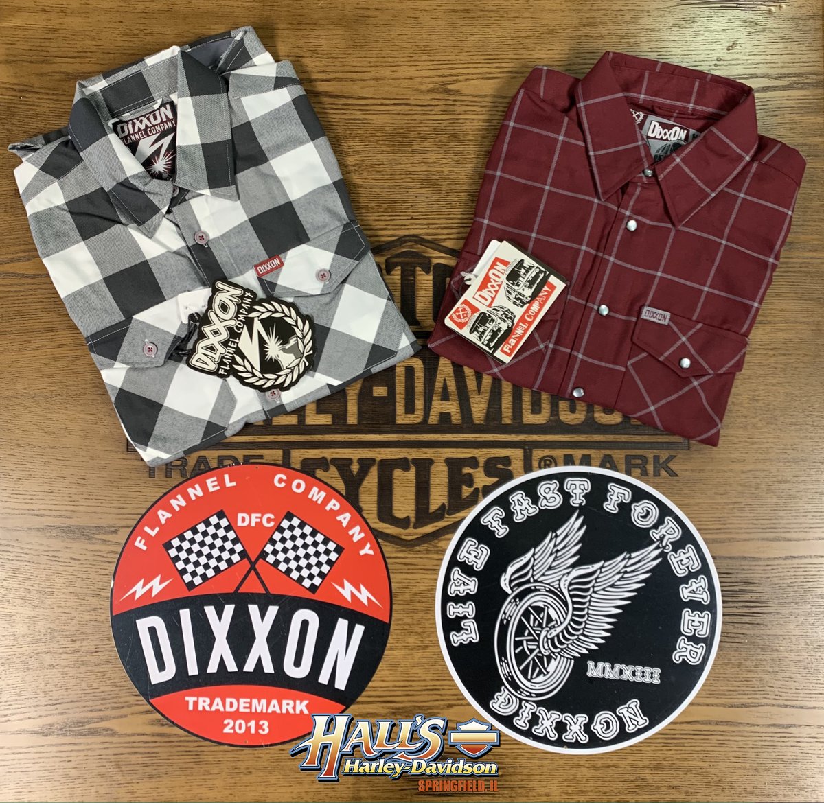 Hall's Harley tweet media