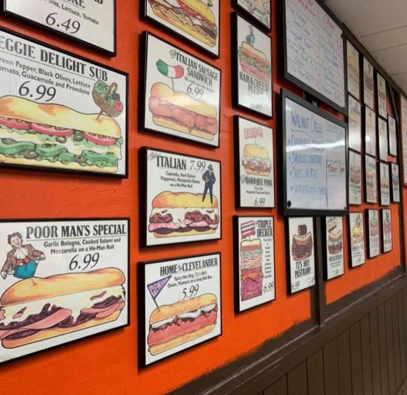 Tomorrow’s weather forecast-  mid 30’s with a 50% chance of snow!  Its grilling season here in Cleveland! Come on in!