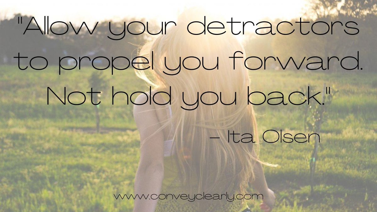 CraigMFanning's tweet photo. Allow your detractors to propel you forward. Not hold you back. 

@ConveyClearly
 
https://t.co/UJt7ZjvpXD

#saturdaymotivation #saturdayvibes #saturdaythoughts #saturdayhits #bekindalways https://t.co/zA5awgYkXb