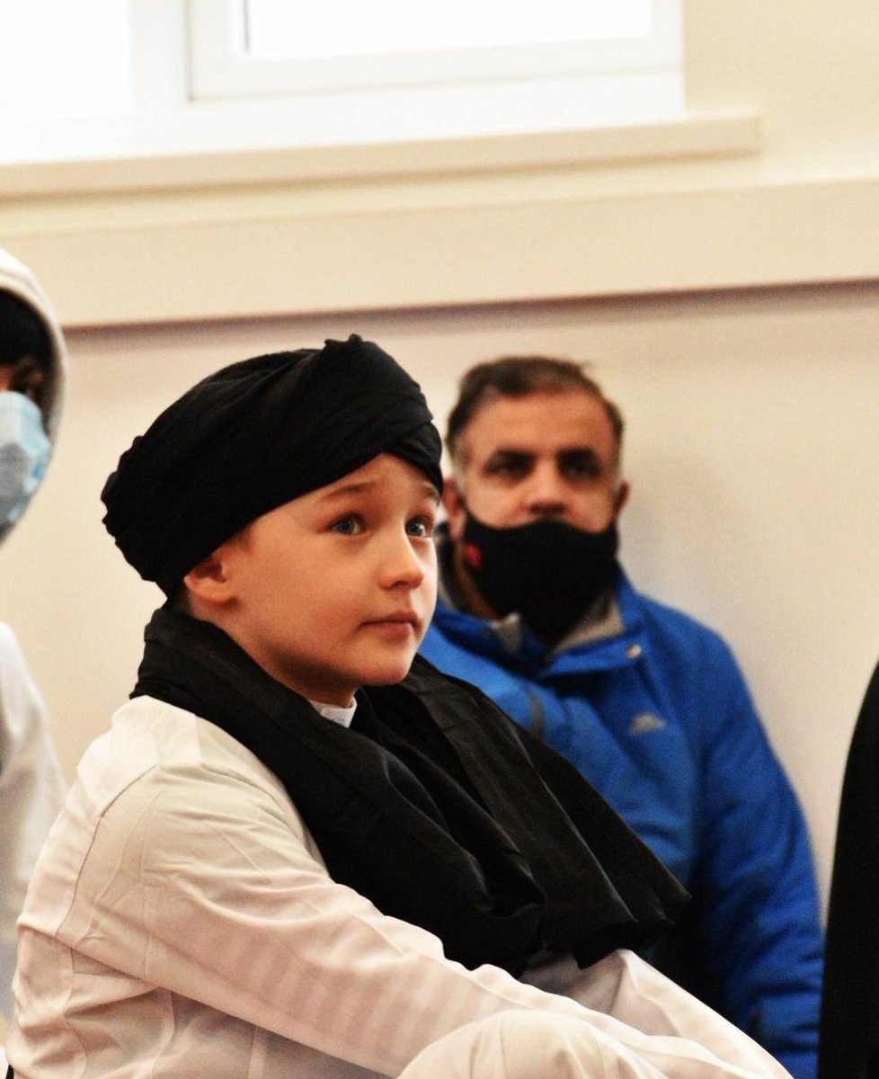 To rile up the haters even more, here is Muhammad Muzammil (Rudy) with his mother learning his first letters of the Quran and attending his first Jummah prayer  may Allah bless him and May Allah bless him mother with guidance too, Ameen.