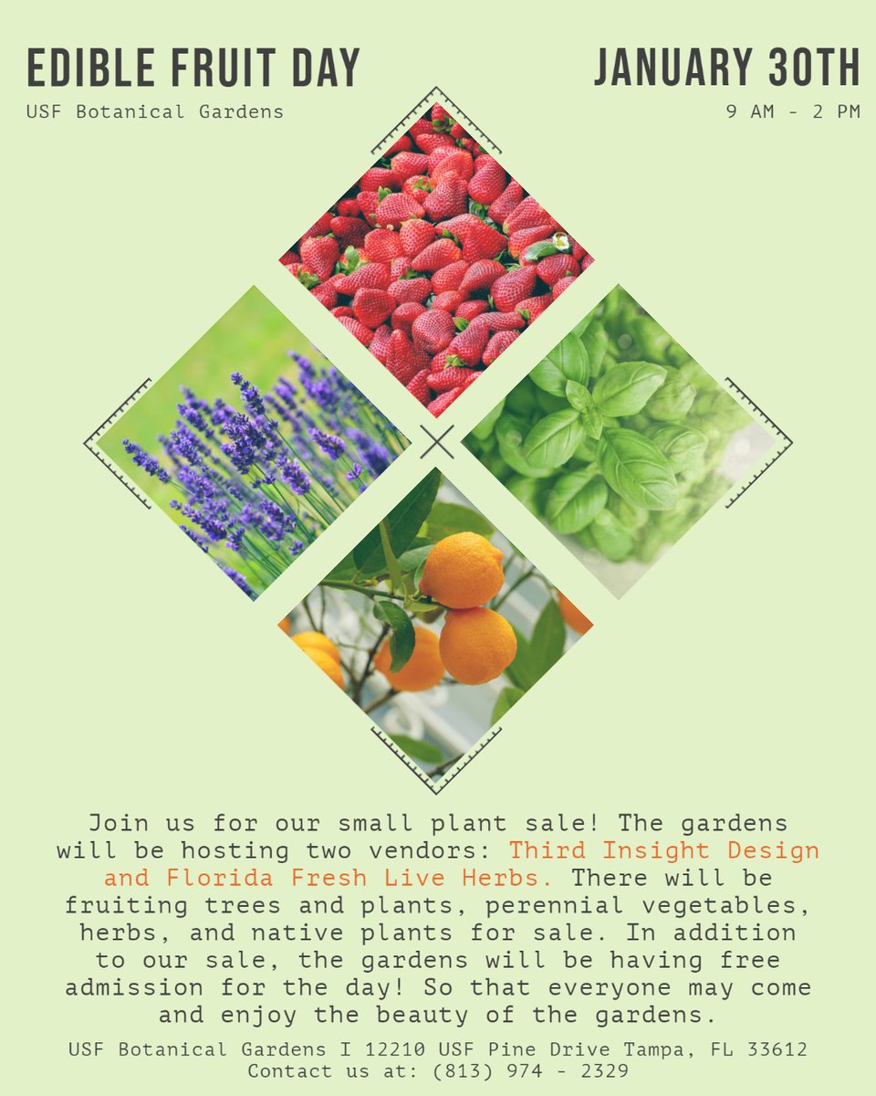 USF Botanical Gardens (@gardensusf) on Twitter photo 