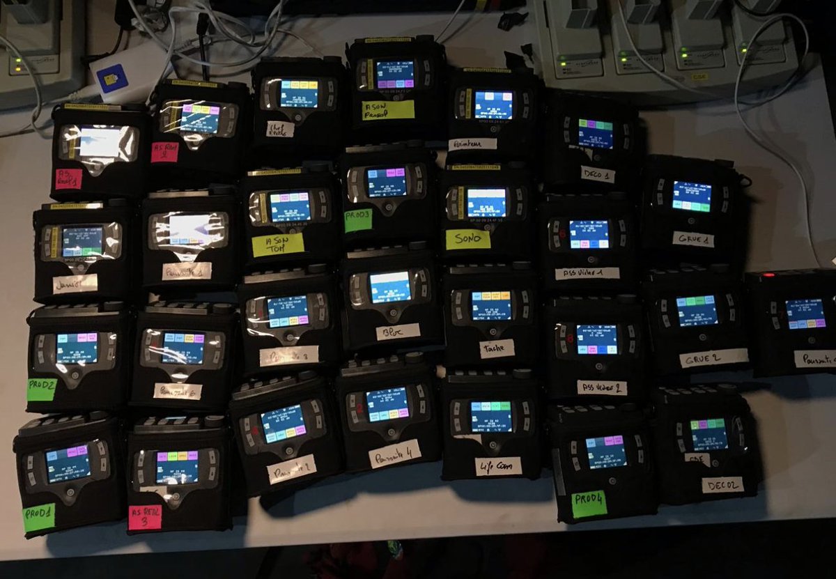 As we eagerly anticipate a return to relative normalcy in live event production, here’s a nice pre-pandemic photo of more than 30 RTS ROAMEO TR-1800 wireless keypanels deployed for a live event in France.

#RTS #RTSIntercoms #ROAMEO #TheRTSDifference