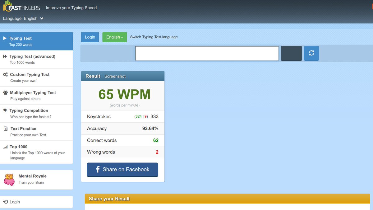 vinu_devaraj's tweet photo. #100DaysOfCode 

Can't reach the 70wpm milestone,got any tips?
#touchtyping https://t.co/HBCjpZjOpH