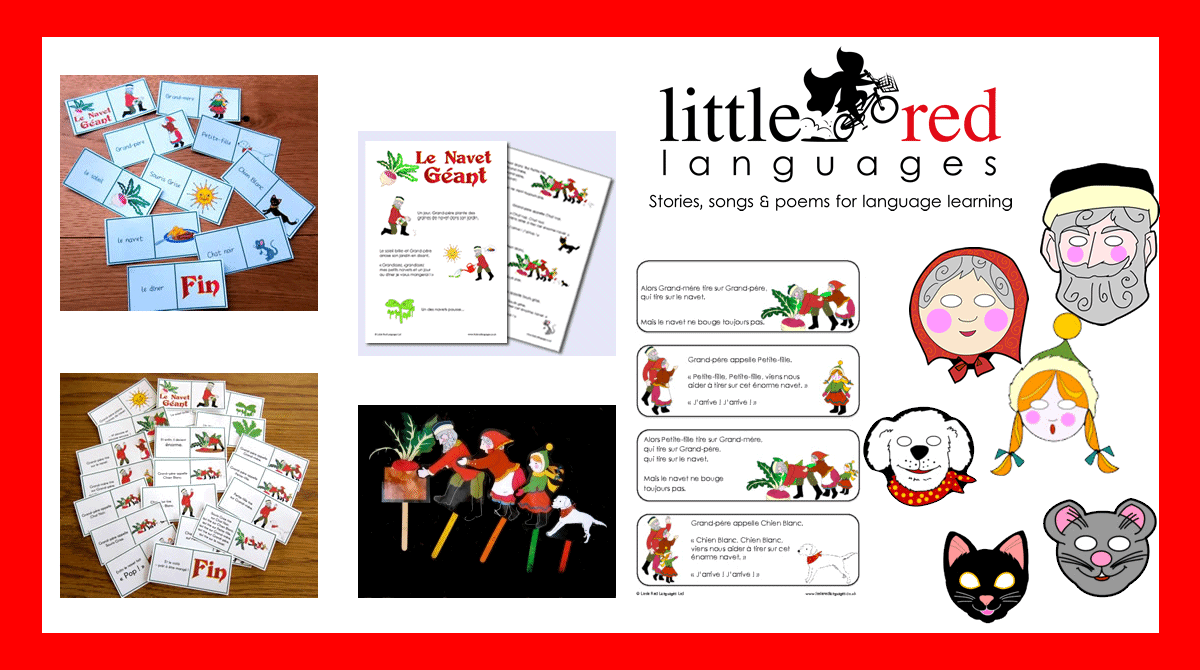 LittleRedLang's tweet photo. #mfltwitterati  Enjoy a free animated version of The Enormous Turnip in 5 languages. Subscribe for only £20 pa and download all the printable resources🙂 https://t.co/48tJUkuOsc https://t.co/AUjpRxZt3i