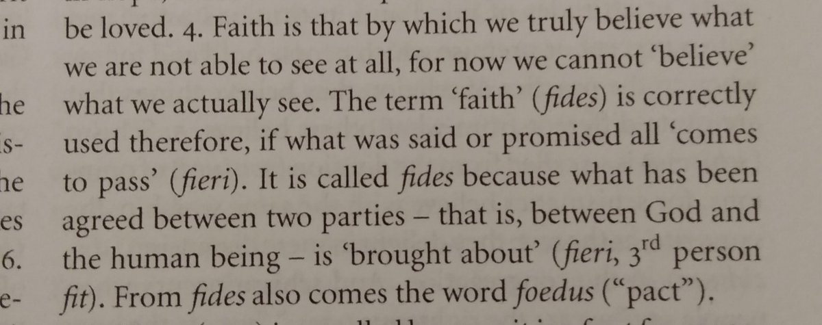 Book VIII: the Church and sectsThe definition of "faith'. Checkmate analytics (cc:  @SalisburyJohnof)