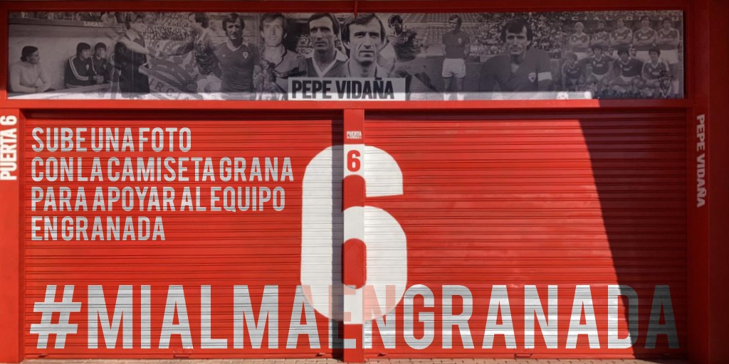 “La pandemia no nos permite salir de Murcia ni entrar en un recinto deportivo, pero jamás nos impedirá estar a vuestro lado. Hemos superado juntos enfermedades más letales y dolores más profundos que los producidos por la marcha de jugadores.”

#MiAlmaEnGRANAda