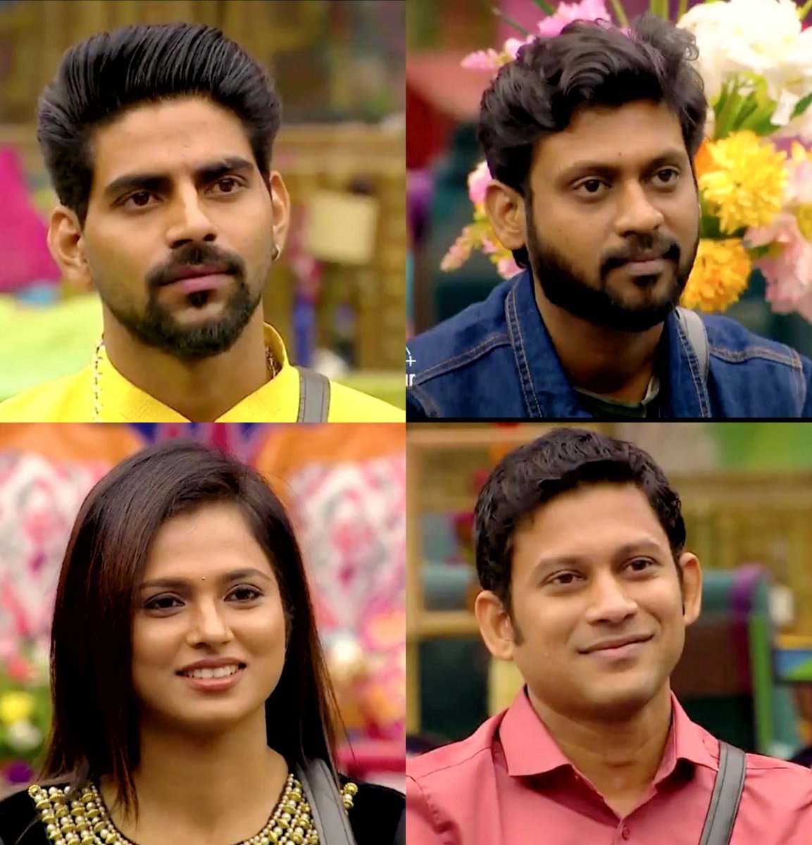 Tamil4Bigg's tweet photo. Finally the season 'thagudhi' is gonna come to an end! 

Well played all finalists for surviving such a toxic season both inside nd outside👏🏾❤️  #ramyapandian #rio #som #balaji

Especially #ramya wit tat smile till the end! 

#biggbosstamil #biggbosstamil4 #biggboss4tamil https://t.co/IRIA4QpB5y