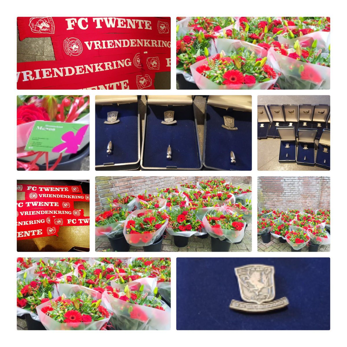 VKfctwente's tweet image. De Vriendenkring komt naar u toe deze winter! Onder dit motto zijn vandaag en gisteren, binnen én buiten Twente, 29 jubilarissen verrast met een coronaproof bezoekje van een Vriendenkring-delegatie.