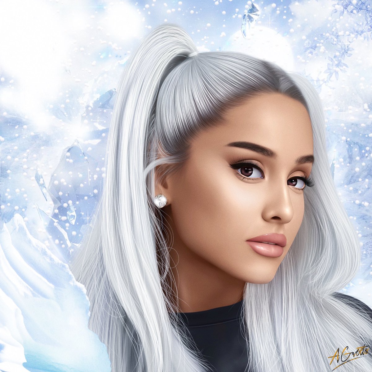 agarrtsoff's tweet photo. @arispointofview @ArianaGrande @DojaCat What y’all think about my @ArianaGrande fanart?✍🏼 https://t.co/hHPyuQDO6W