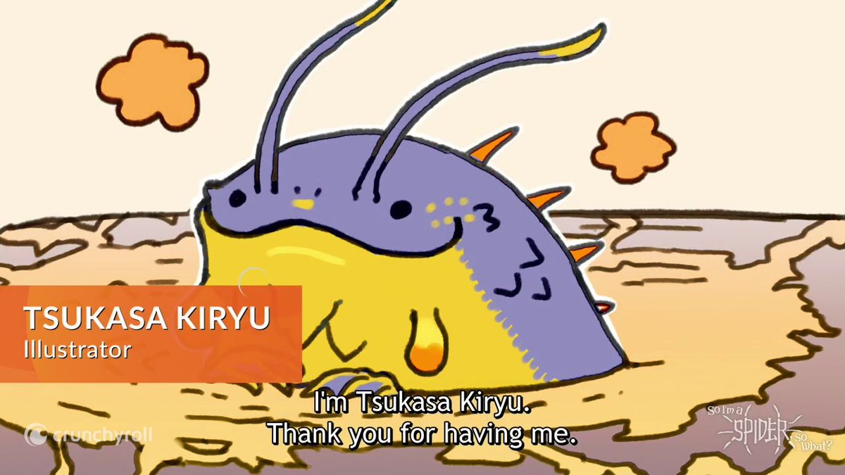 AllTheAnime's tweet photo. Have you watched the first episodes of So I'm A Spider, So What?! on @Crunchyroll? 

Back at #CloudMatsuri we aired a panel from #VCRX speaking with the creators of this! You can now watch this again for a limited time on our YouTube channel here👇
https://t.co/pBEI2mfLJd https://t.co/EURmLZ1xqx