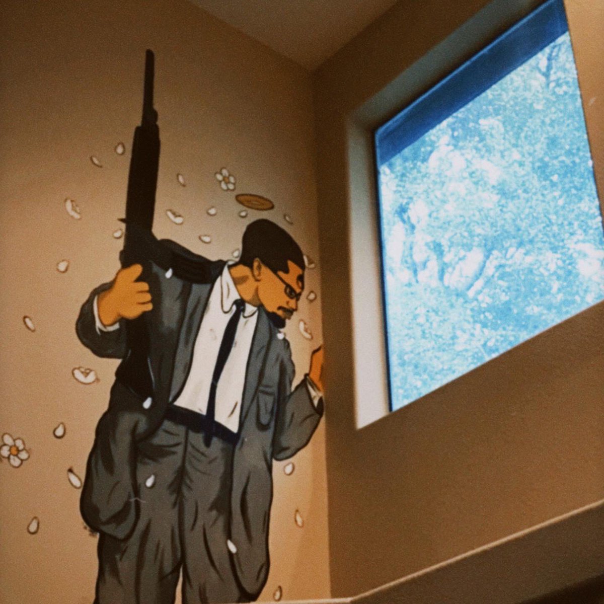 _vmr3's tweet photo. By Any Means Necessary.
Finished painting my first wall of the year last week!
I love how it came out and the placement next to the window! 🪟#MalcolmX 🥀 https://t.co/mIR6IVzLIL