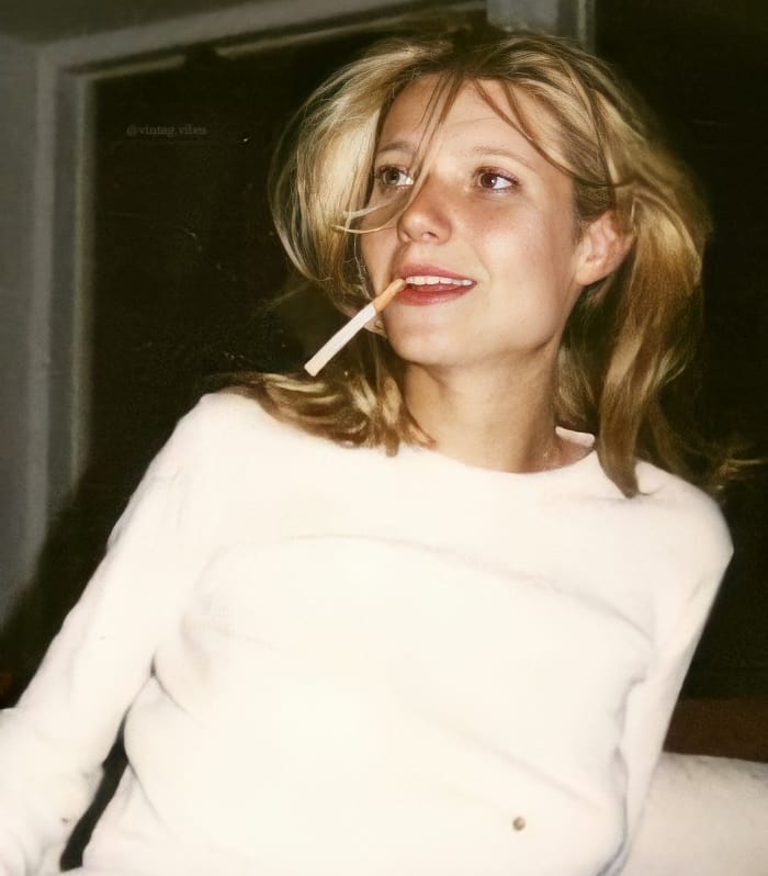 does gwyneth paltrow smoke cigarettes Gwyneth Paltrow smoking, 1992