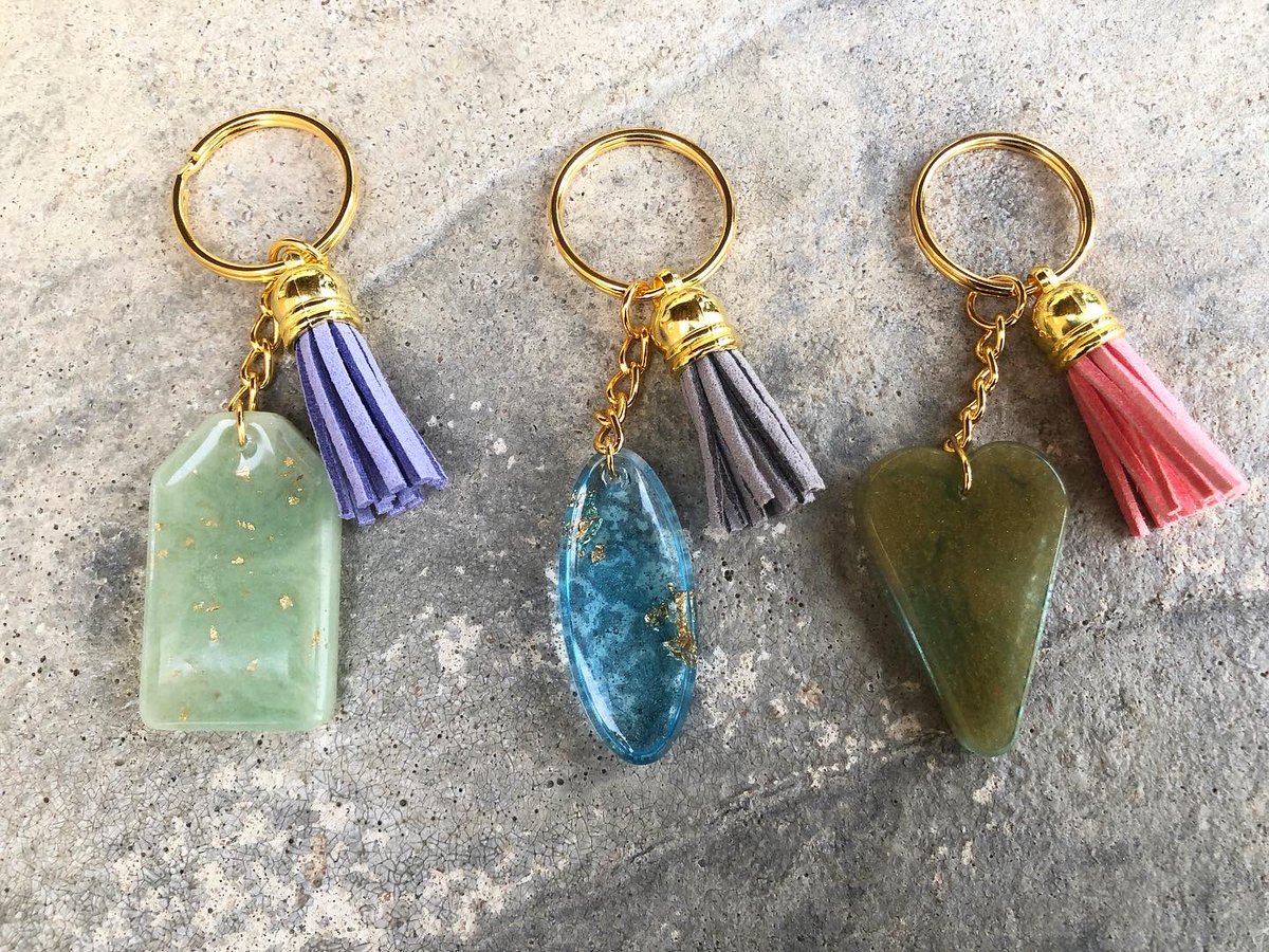 craftsbysonal's tweet photo. limited edition keychain round up ✨ $6 each, dm for availability! https://t.co/SN2gxamFiw
