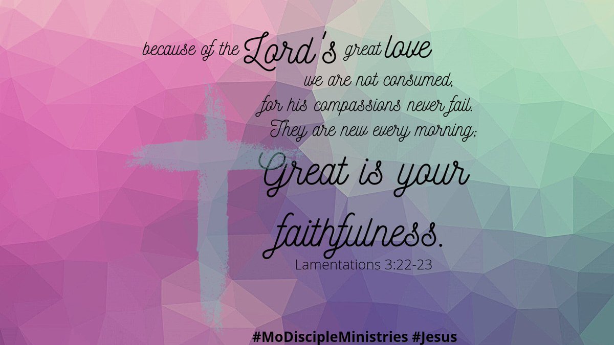 MissouriDiscip1's tweet photo. #Jesus #SaturdayMotivation #SATURDAY #SaturdayThoughts #disciple https://t.co/d8FyZJKPP3