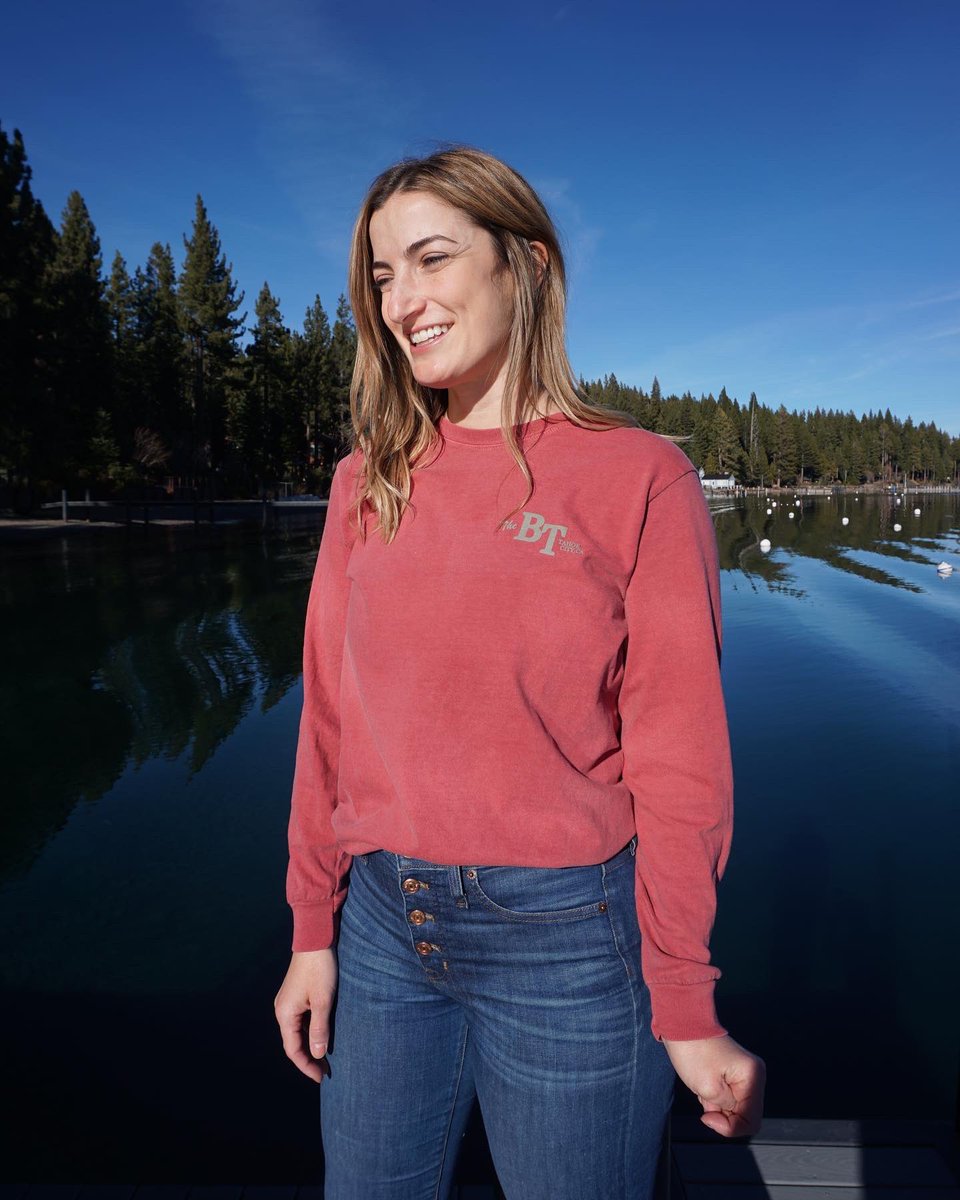 TahoeBT's tweet photo. New swag drop! This long sleeve is $25 - come by to purchase and stay tuned for more dope threads, we’ll be debuting other styles on our social media over the next few days. https://t.co/RGYpFn7kF7