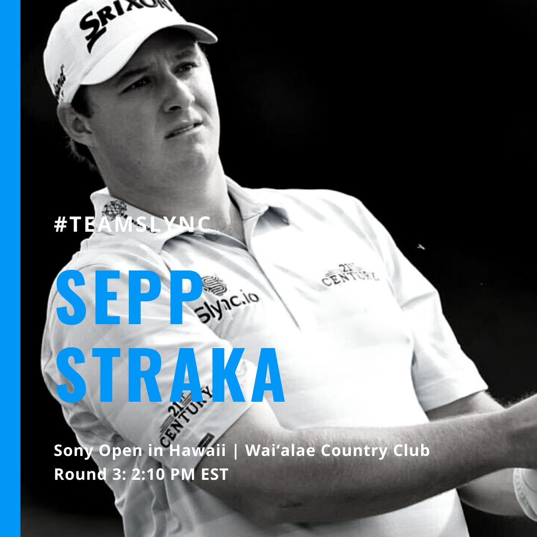 slyncio's tweet photo. Aloha! In the field today, making the cut for #TeamSlync at #sonyopenhawaii, @marcleish & @seppstraka!
Tune in to @GolfChannel to catch all the action live on the @PGATOUR from Hawaii!
#MovingDay #GolfIsAGameOfLogistics #DriveEfficiency ➜ https://t.co/7KqSJoj7et https://t.co/1hYIFszJO9
