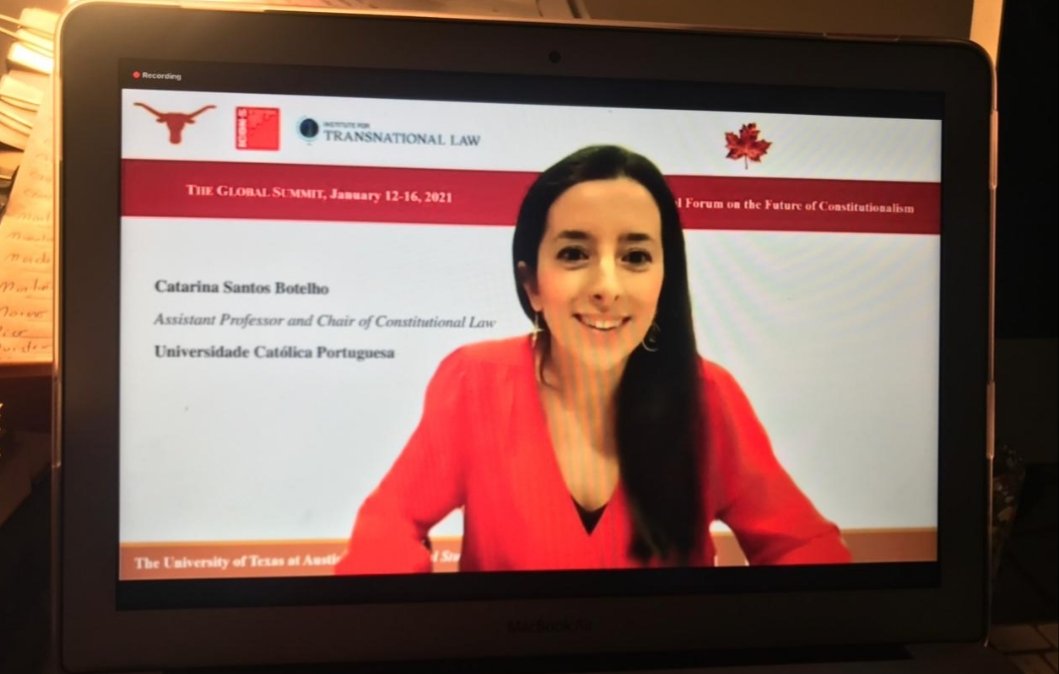 CSantosBotelho's tweet photo. Still having trouble beliving I chaired Ran Hirschl's keynote speech without fainting 🤩 I want to thank all the registrants for joining this conversation! It was such a pleasure to host you! Gracias por la foto @iureamicorum #TheGlobalSummit https://t.co/S14CSxWHSE