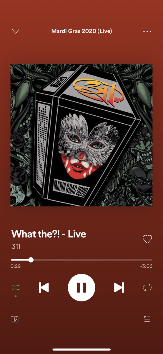 pathen36's tweet photo. Listening to the new @311 live album is perfect for recovering from surgery @pnut @NickHexum https://t.co/7TYHB9JBUF