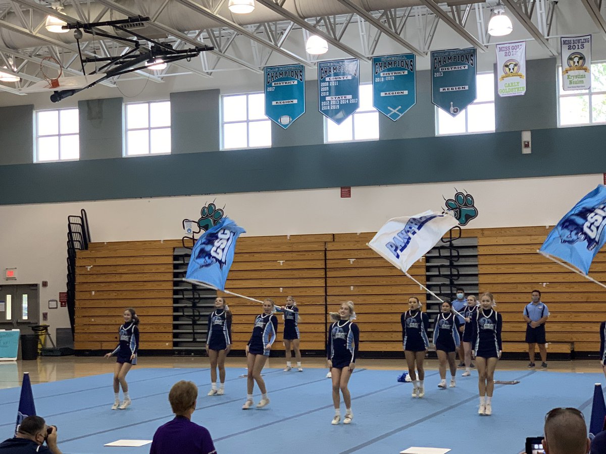 BCAA_Sports's tweet photo. FHSAA Regional Cheerleading at Coral Glades HS! Go Coral Springs Charter, Panthers! @cscpanthers https://t.co/gHHM3bM0cA