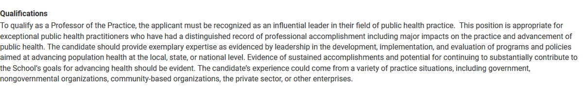 drJoshS's tweet photo. Interested in academia? The @americanhealth initiative @JohnsHopkinsSPH is looking for a Professor of the Practice. Bring your real world experience and skills to an amazing environment of education, research and practice. More here: https://t.co/a9HaDFZ6DS https://t.co/EQkVzhVqLe