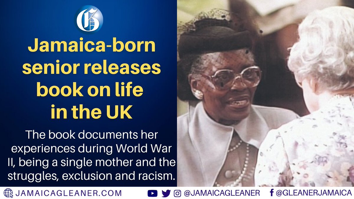 JamaicaGleaner's tweet image. A Birmingham-based grandmother who began life in poverty in St James, and moved to the UK... has released a book detailing her life’s journey, including experiencing racism in Britain, and living through World War II. Read more here: jamaica-gleaner.com/article/news/2… #GLNRFeatures