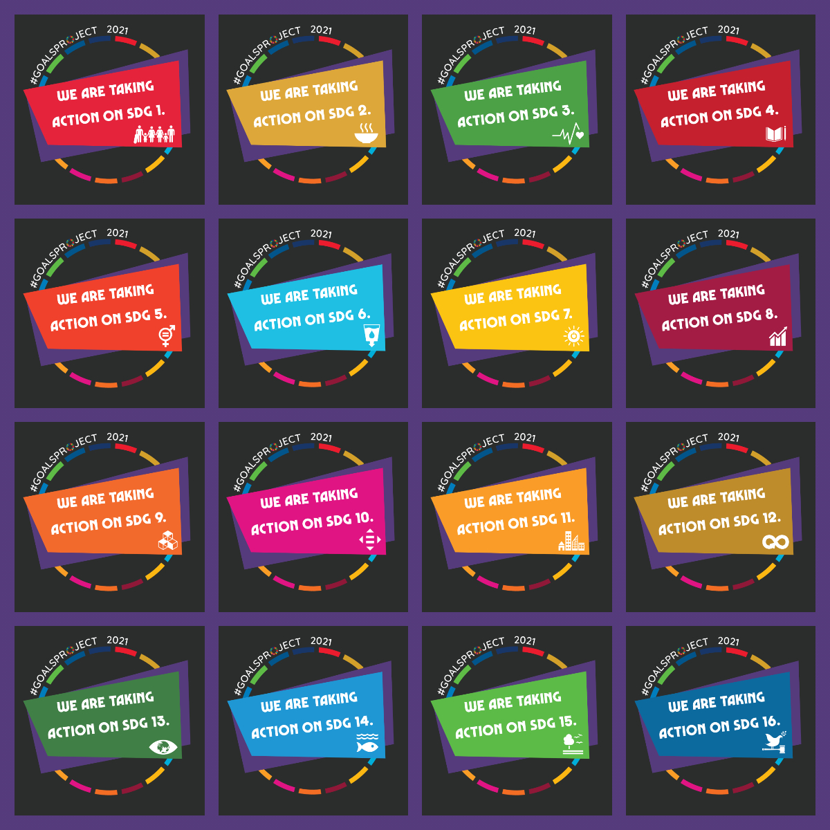 Calling all #GoalsProject teachers! Are you eager to receive your class #GlobalGoal next week? 💜💚💙 Well, check out this special surprise waiting for you when you find out! GIFs, badges, and images! Which SDG are you keeping fingers crossed for? Special thanks to @nineviaene!