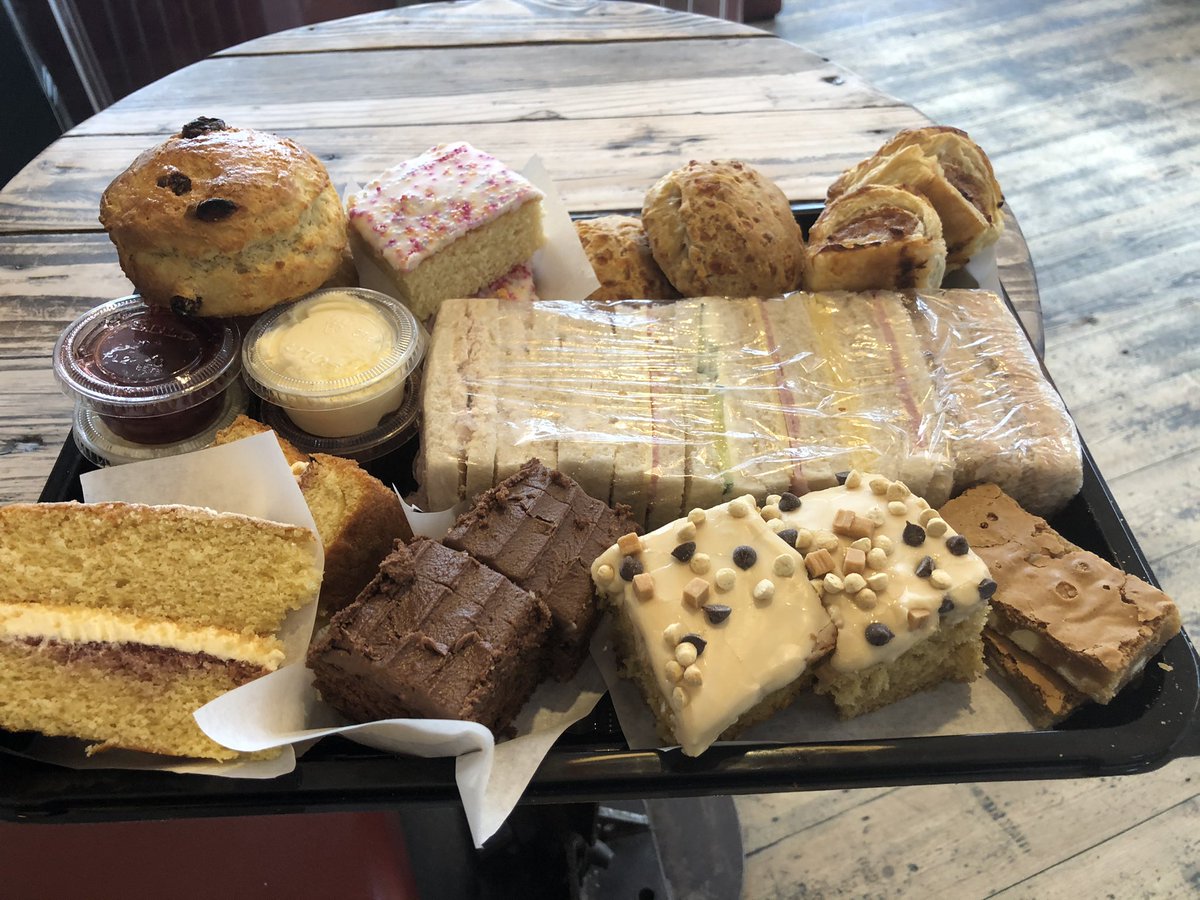 Henrys4Coffee's tweet photo. Afternoon Teas delivery.. new for lockdown #afternoontea https://t.co/PZJTuU3pZF