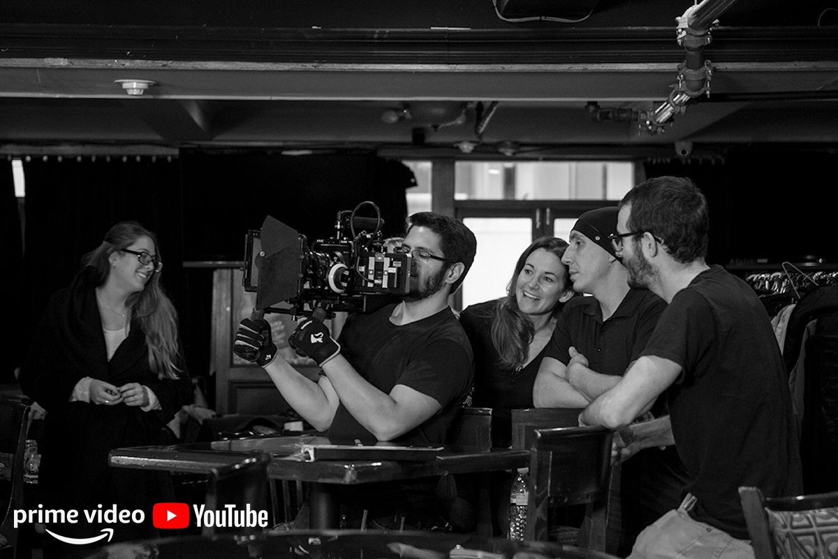threeboundmovie's tweet photo. BTS with our Threebound team. Watch us tonight! Streaming for free on @amazonprimevideo and You Tube Movies. Watch and review

#pubs #movies #amazon #streaming #indiefilm #onlocation #connollys #romcom #threebound #thre3bound #indierights #indierightsmovies #exit74productions https://t.co/piyYhgiwTK